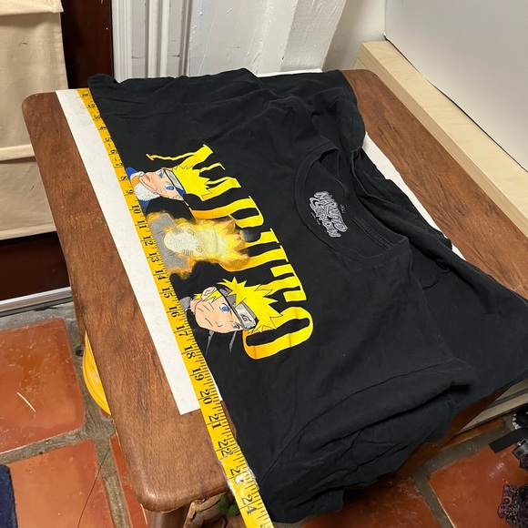 Naruto black T-Shirt anime retro - Picture 5 of 7
